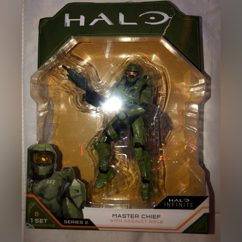 Halo Master Chief Action Figure MIP
